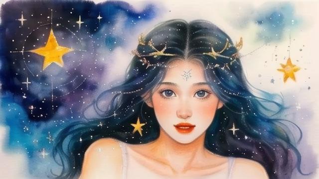 星座少女画
