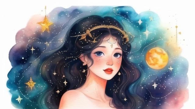 星座少女画