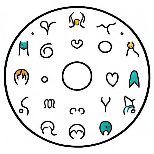 12星座简笔画