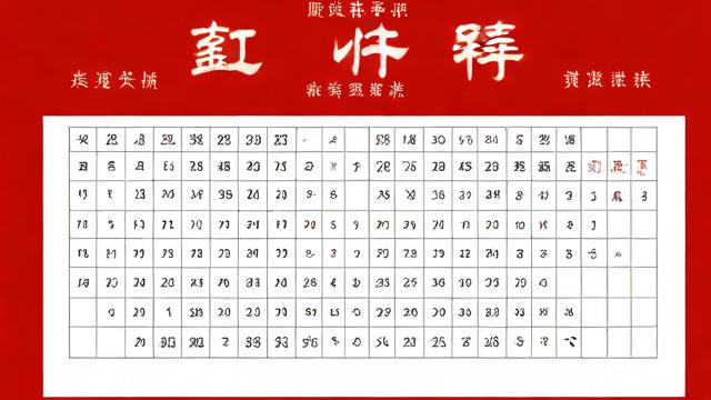 1994年农历表