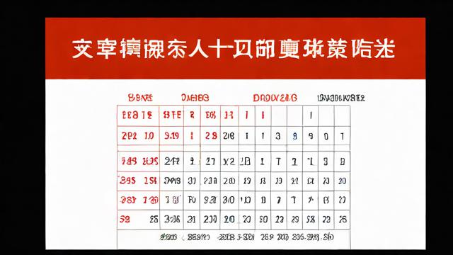 8月农历日历