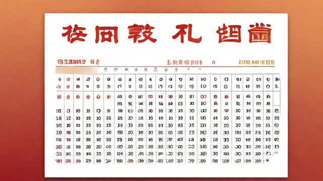 农历3月的日历表