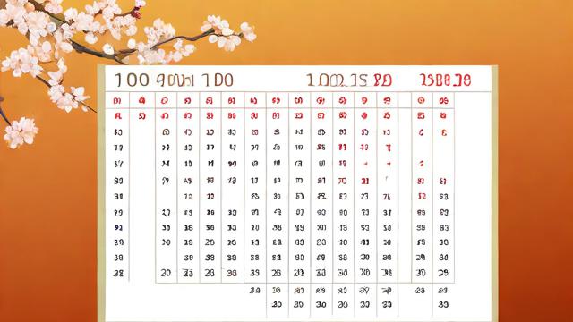 农历3月的日历表