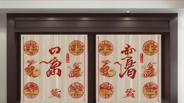 风水帘大门门帘应该如何正确悬挂？