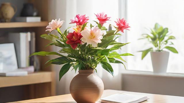 家里摆花风水