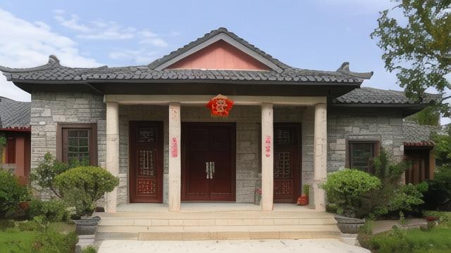 农村房子大门位置风水