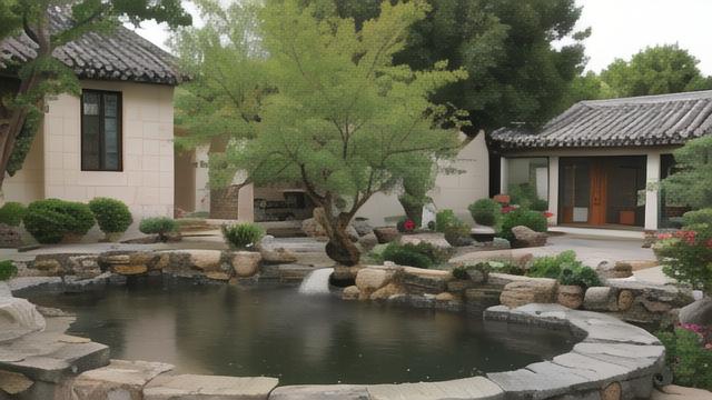 门前池塘风水图解