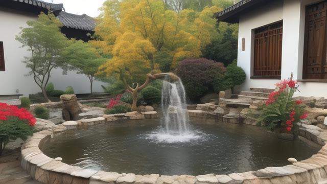 门前池塘风水图解