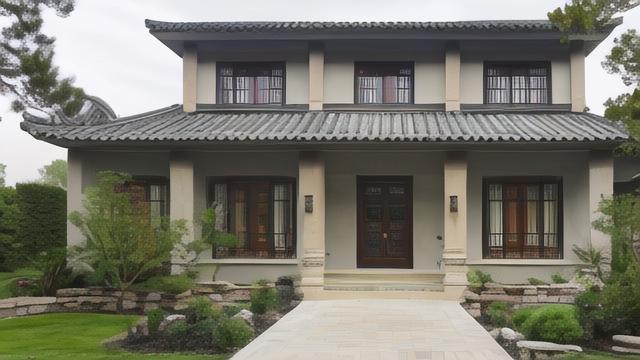 别墅门口风水墙，真的能带来好运吗？