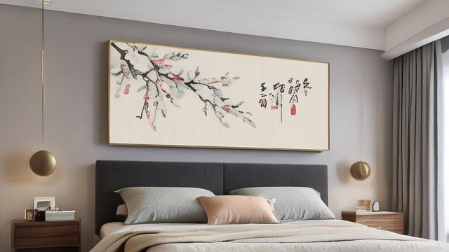 床头挂什么画好 风水