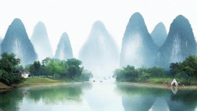 江念泉的风水作品有何独特之处？