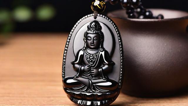 属相本命佛黑曜石