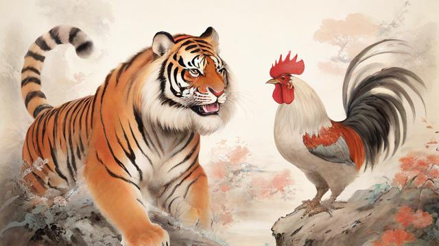 文艺风，虎与鸡，属相交融能否奏响和谐之曲？，虎鸡属相，可否在命运交织中谱写美好篇章？，俏皮风，嘿！虎鸡属相到底配不配呀？，虎鸡属相，这俩小伙伴能愉快组队吗？，正式风，虎鸡属相是否相配，传统观念与现实考量的碰撞？，关于虎鸡属相是否匹配的探究，有无科学依据？