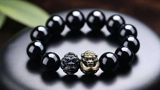 黑曜石属相手链，神秘魅力与佩戴禁忌解析？