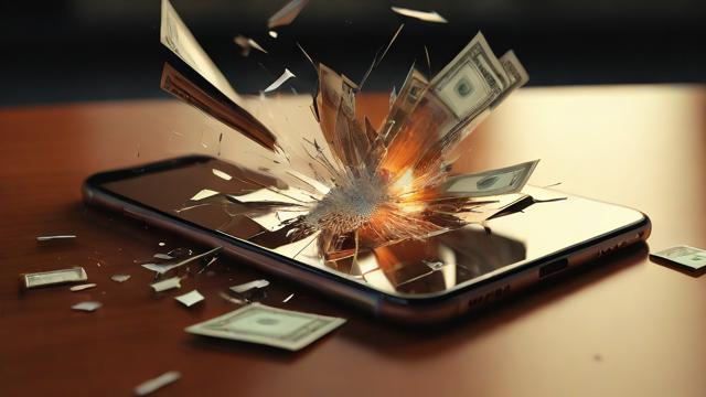 手机摔破了运气