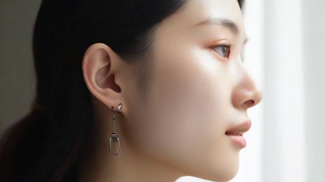 运气不好 打了耳洞