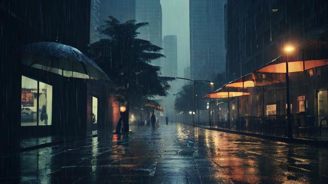 下雨运气不好