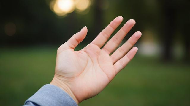 拍照手掌测试运气