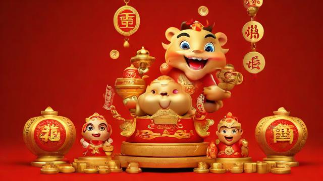 文艺风，福气满满运气满满，此般祥瑞何处寻？，俏皮风，福气满满运气满满，这好运咋还不落到我头上呀？，思考风，福气满满运气满满，背后究竟藏着怎样的奥秘呢？