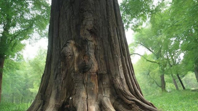 梦到大树干