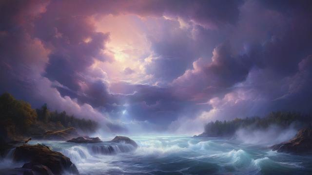 梦到激流