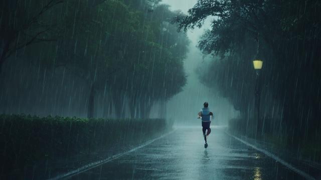 梦到在雨中奔跑