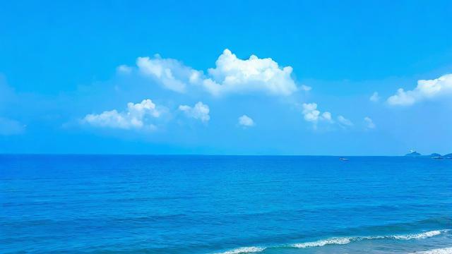 梦到了海
