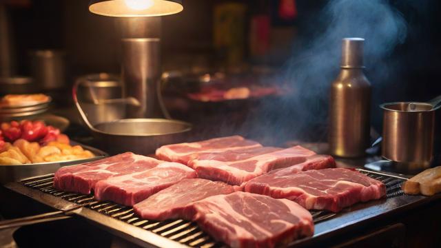 梦到肉铺