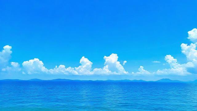 梦到蓝天大海