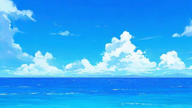梦到蓝天大海