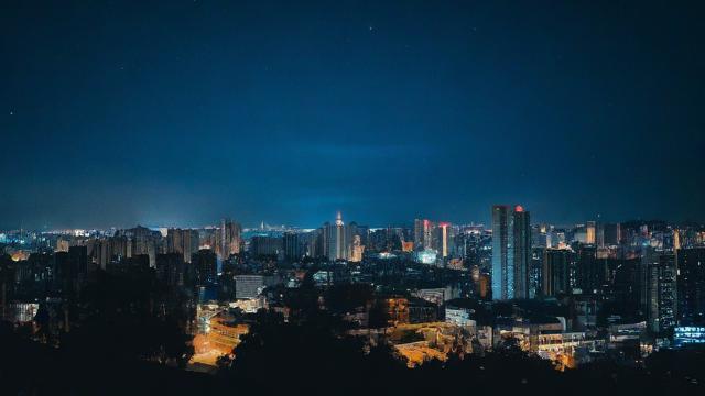 梦到夜晚