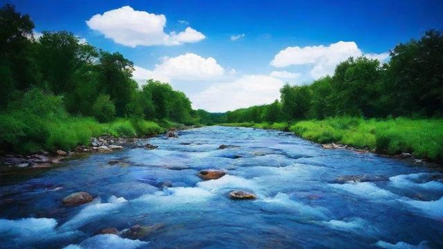 梦到河水涨满