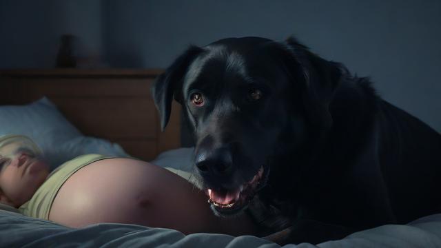 孕妇梦见黑狗咬自己，这背后隐藏着怎样的寓意或预兆？