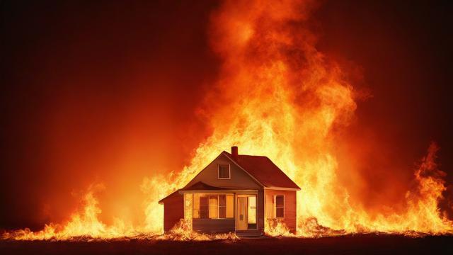 梦到房子着火了